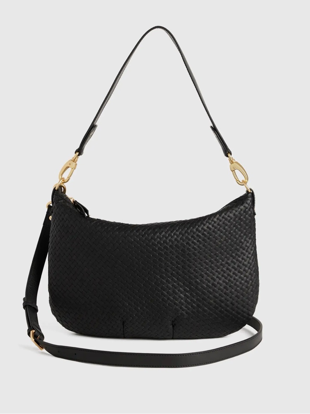 Quince Sloane Handwoven Shoulder Bag